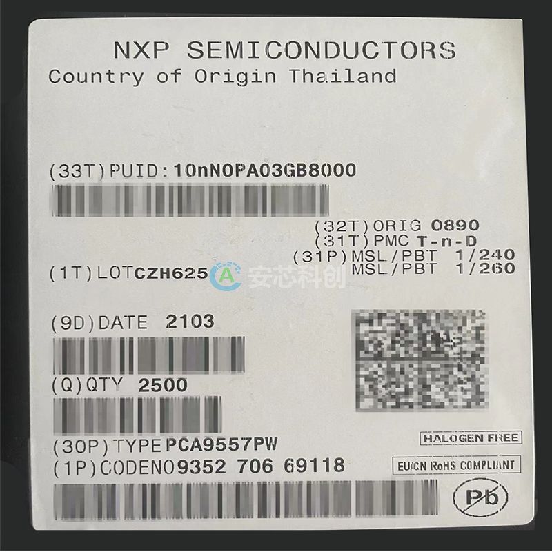 PCA9557PW,118/NEXPERIA安世/接口-I/O擴(kuò)展器