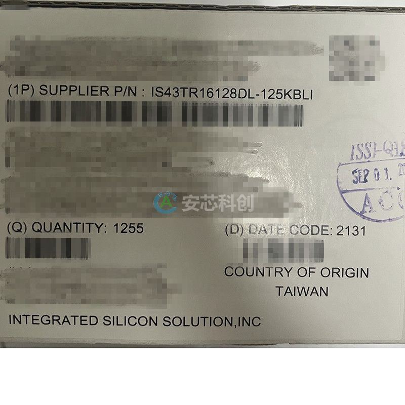 IS43TR16128DL-125KBLI/ISSI/美國芯成/動(dòng)態(tài)隨機(jī)存取存儲(chǔ)器 