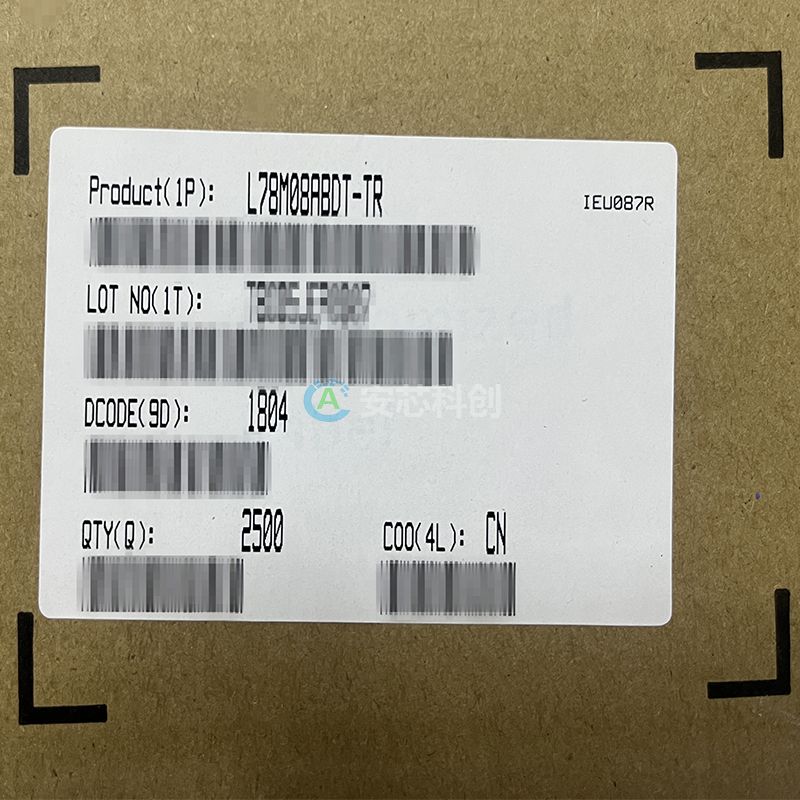 L78M08ABDT-TR/ST/ST/意法半導(dǎo)體